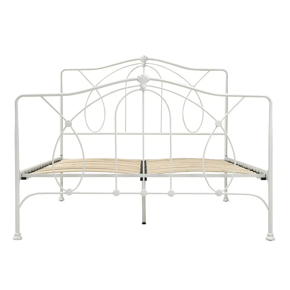 Hazleton King Size Bed Frame - White