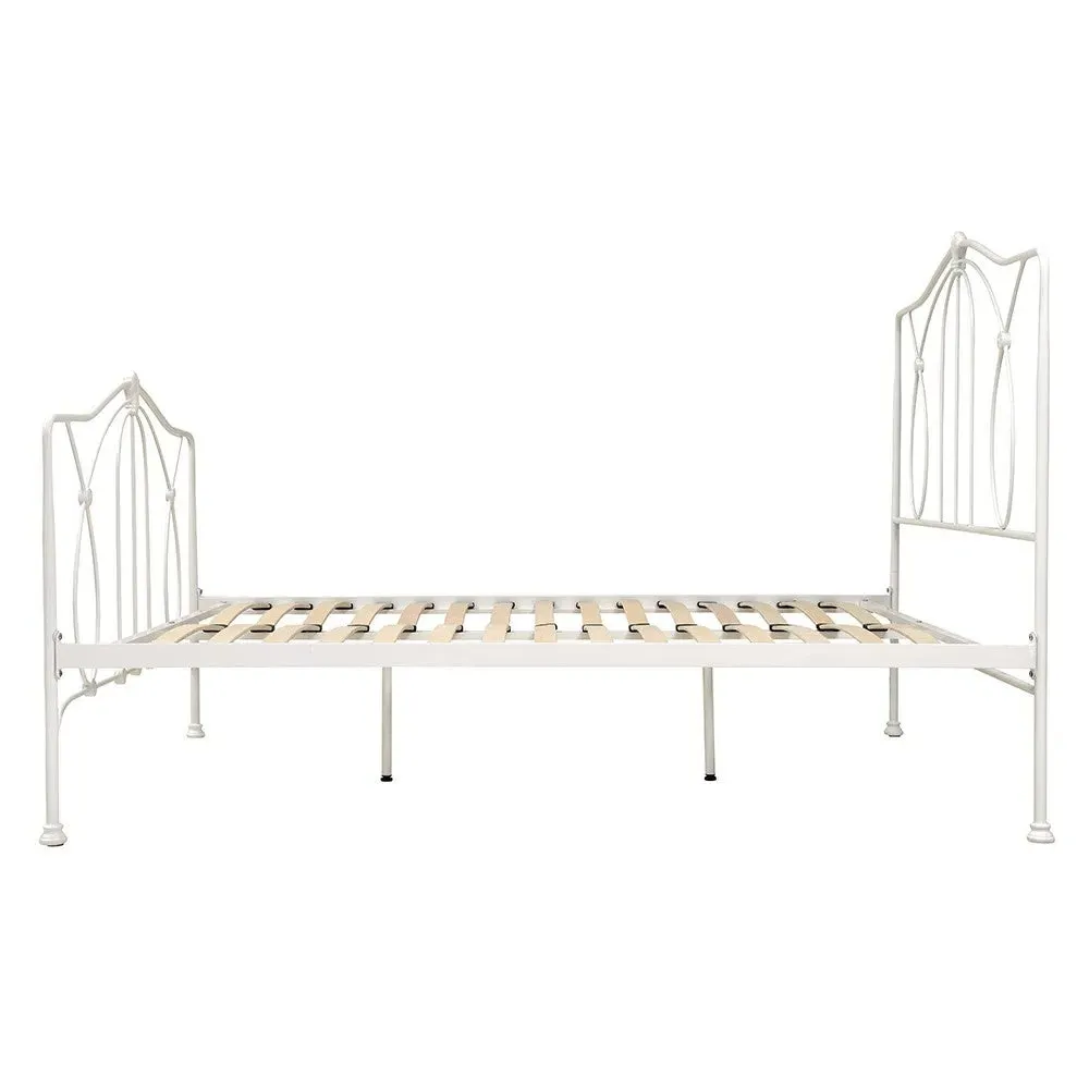 Hazleton King Size Bed Frame - White