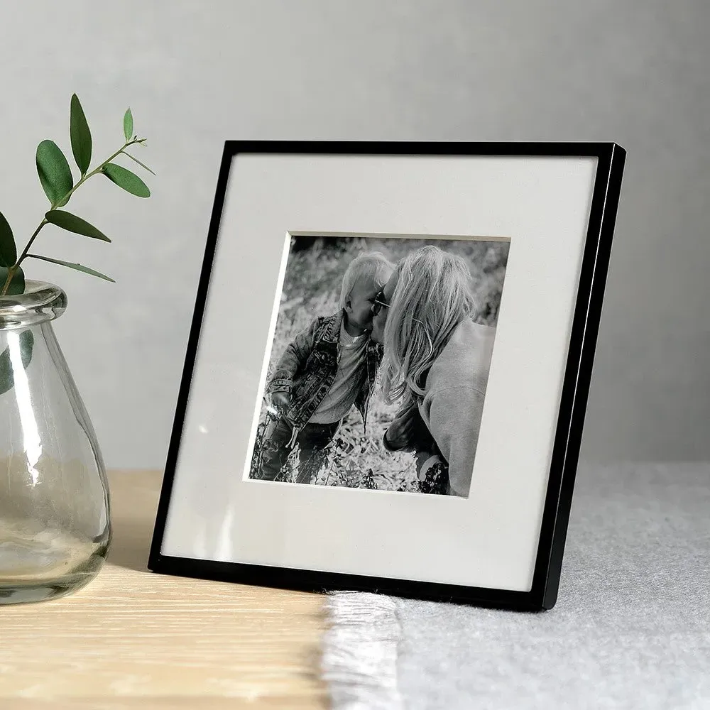 4x4 Photo Frame - Black image