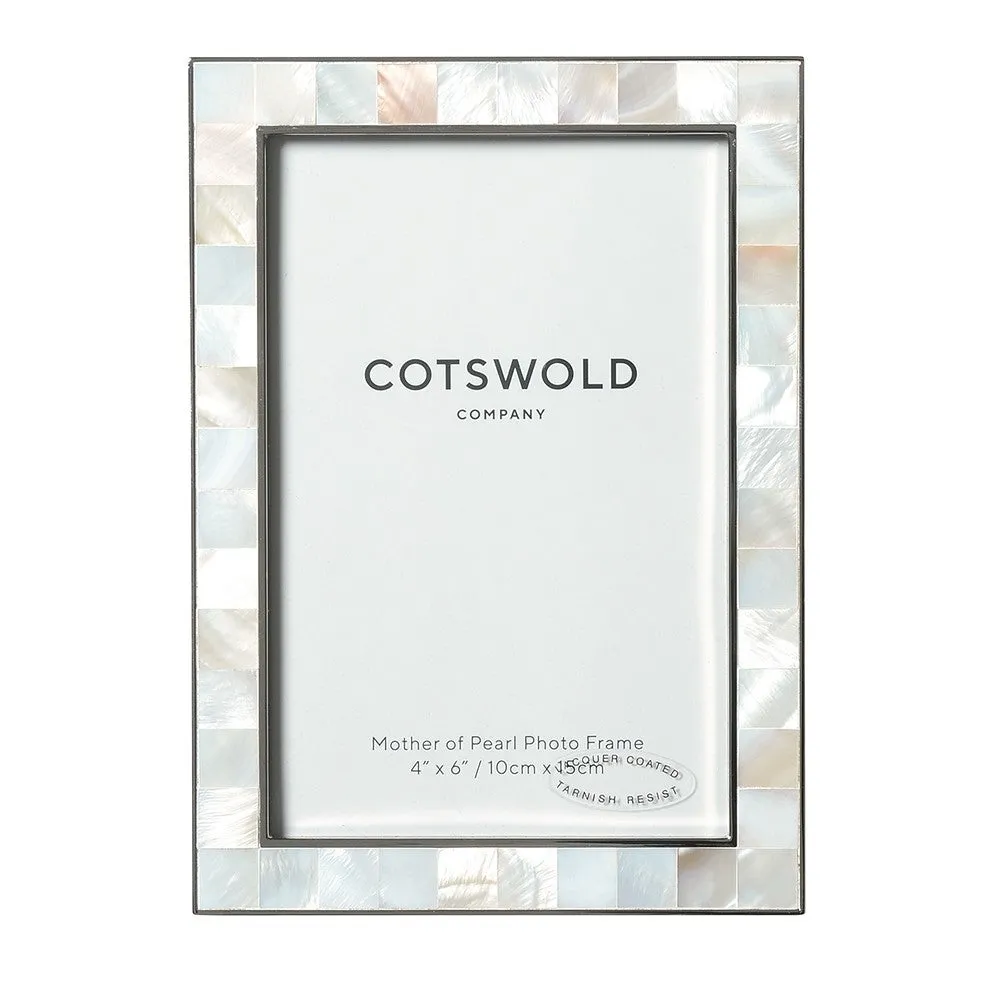 4x6 Photo Frame - Mother of Pearl