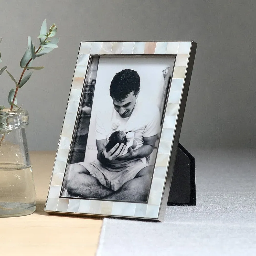 4x6 Photo Frame - Mother of Pearl