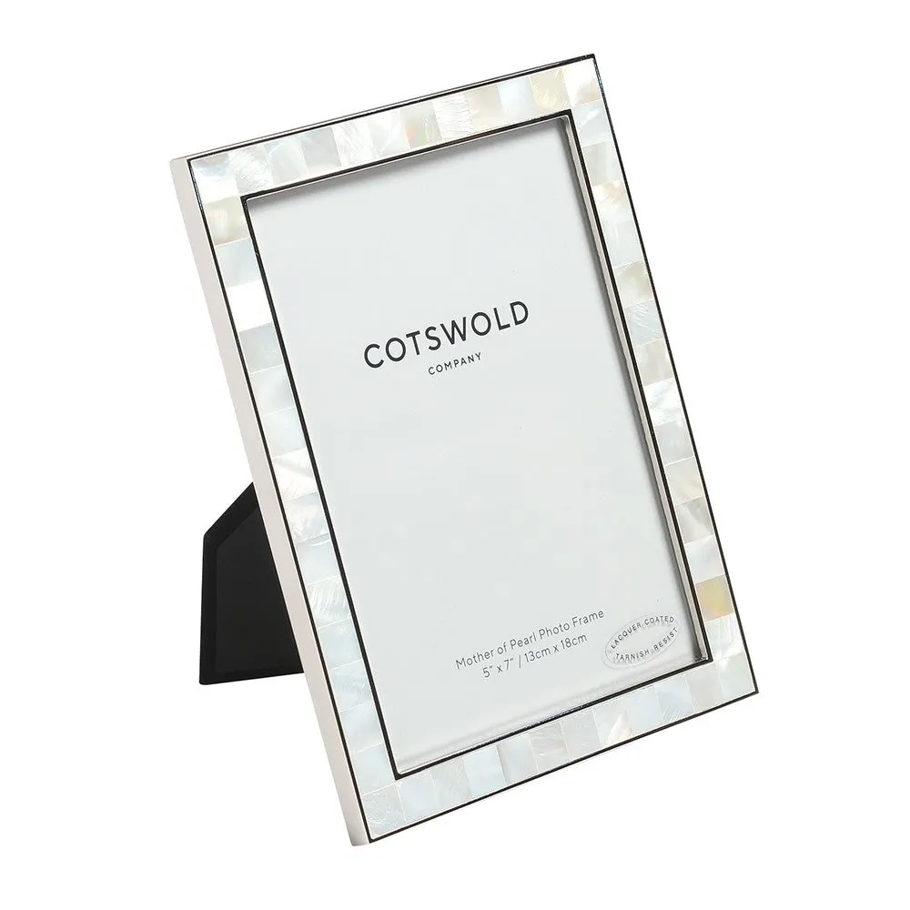 5x7 Photo Frame - Mother of Pearl