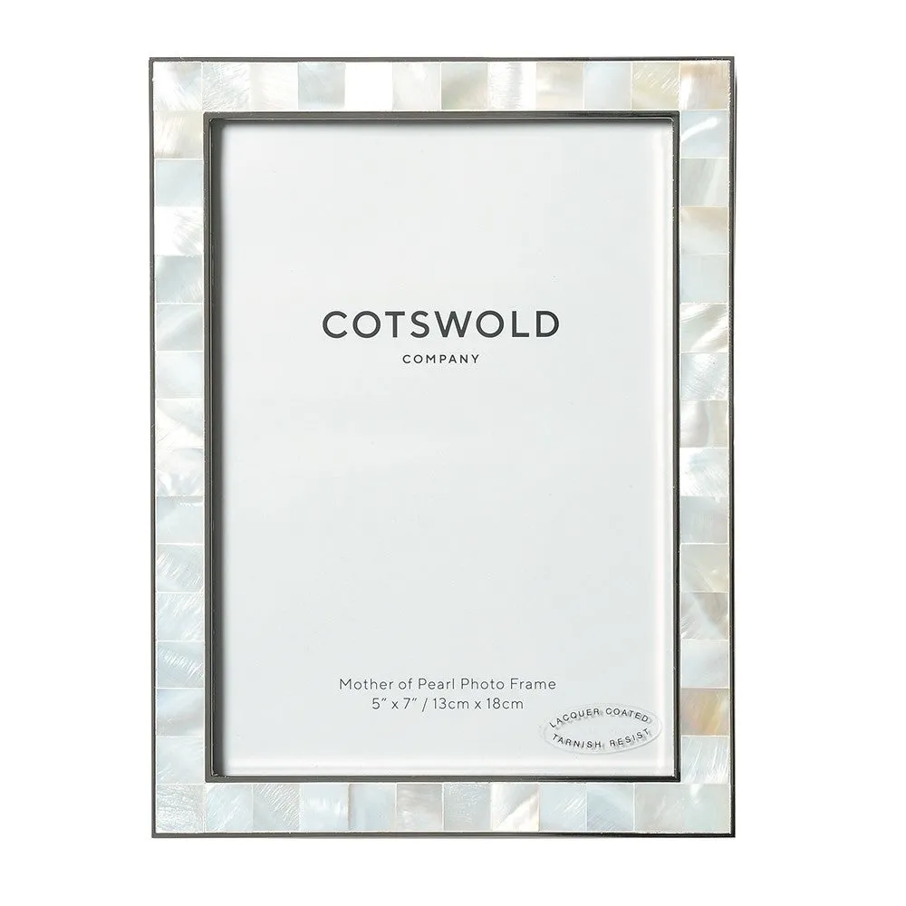 5x7 Photo Frame - Mother of Pearl