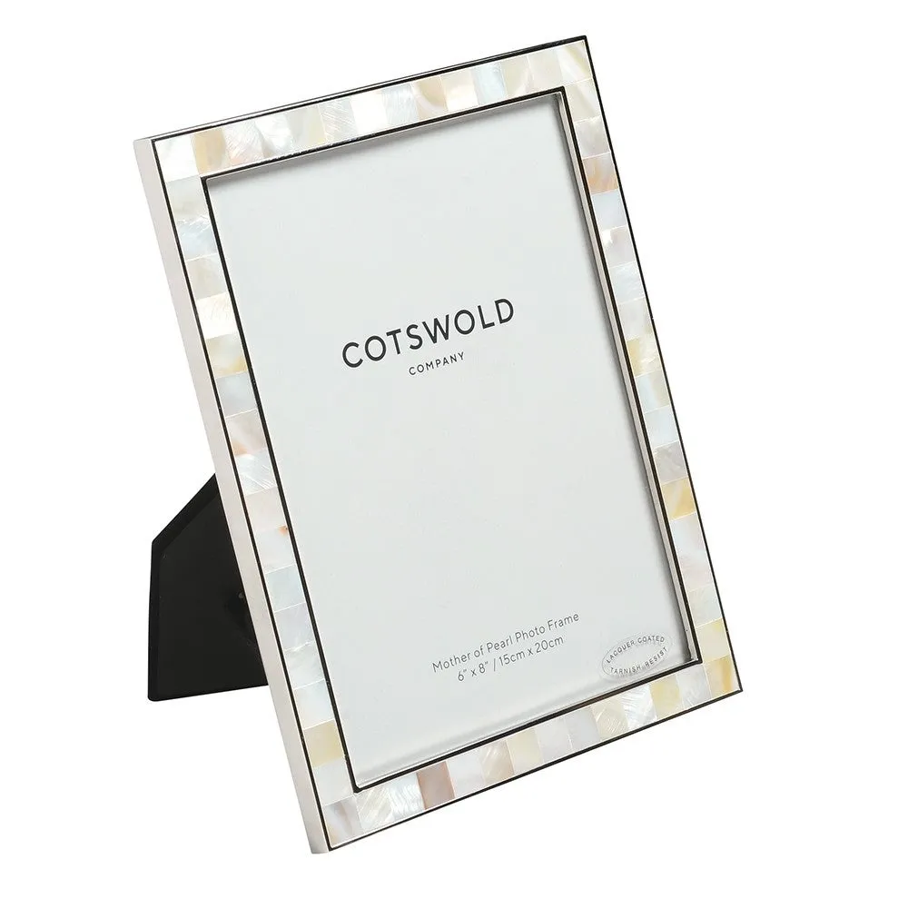 6x8 Photo Frame - Mother of Pearl