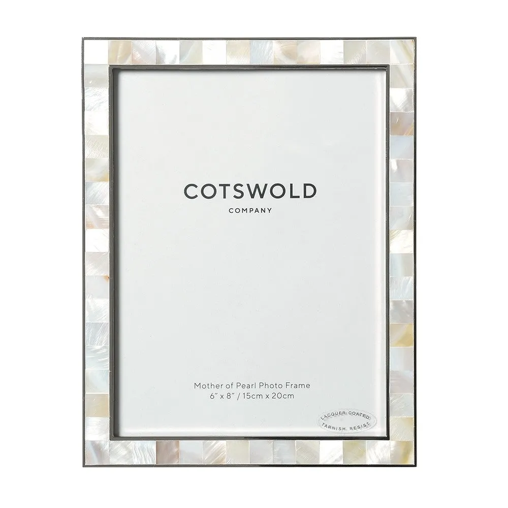6x8 Photo Frame - Mother of Pearl