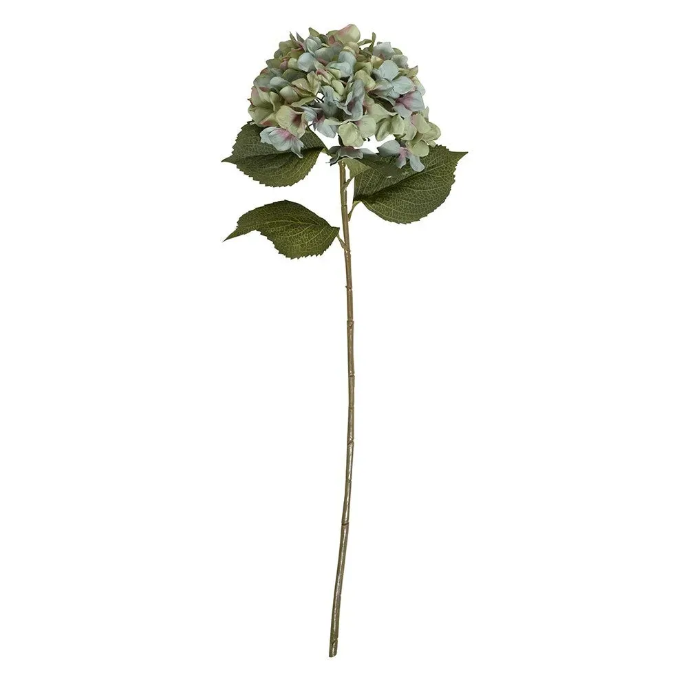 Antique Giant Hydrangea Stem - Blue