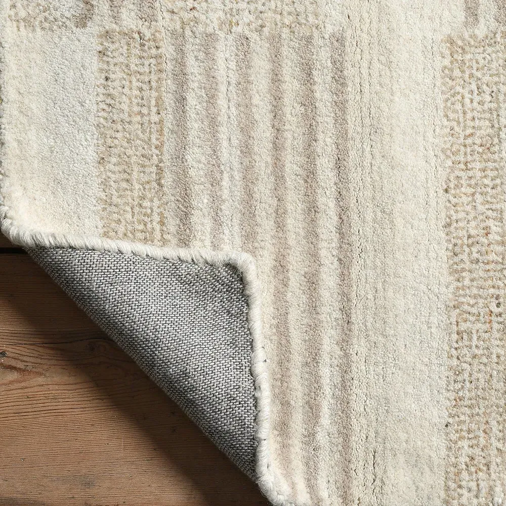 Barley Striped Rug 160 x 230 - Wool image