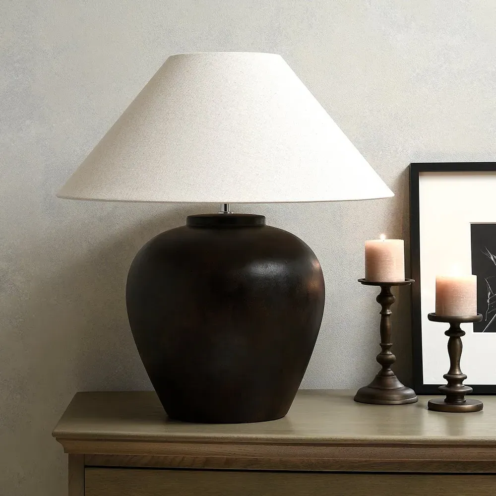 Bowmoor Table Lamp - Mango Wood