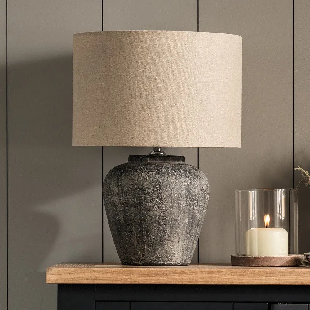 Briary Table Lamp - Grey