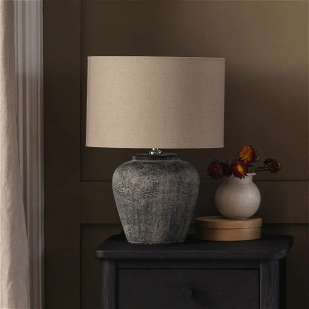 Briary Table Lamp - Grey