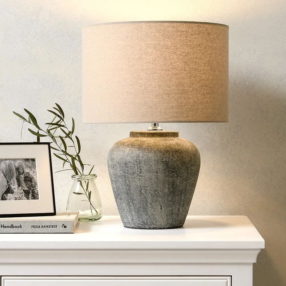Briary Table Lamp - Grey image