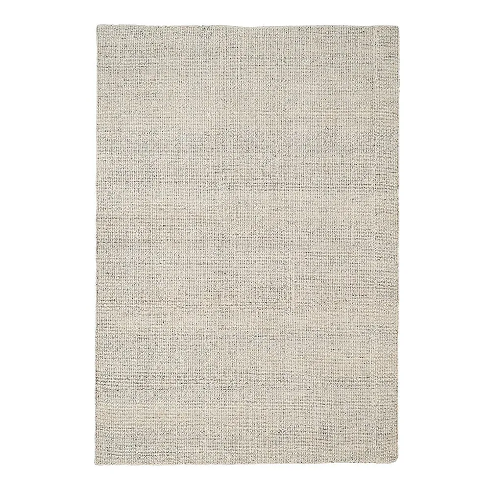 Buckstone Rug 160x230cm - Ivory Blue, Wool