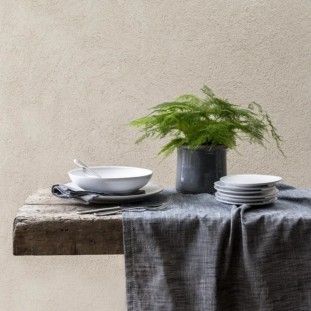 Cherwell 23cm Pasta Bowl - White, Stoneware