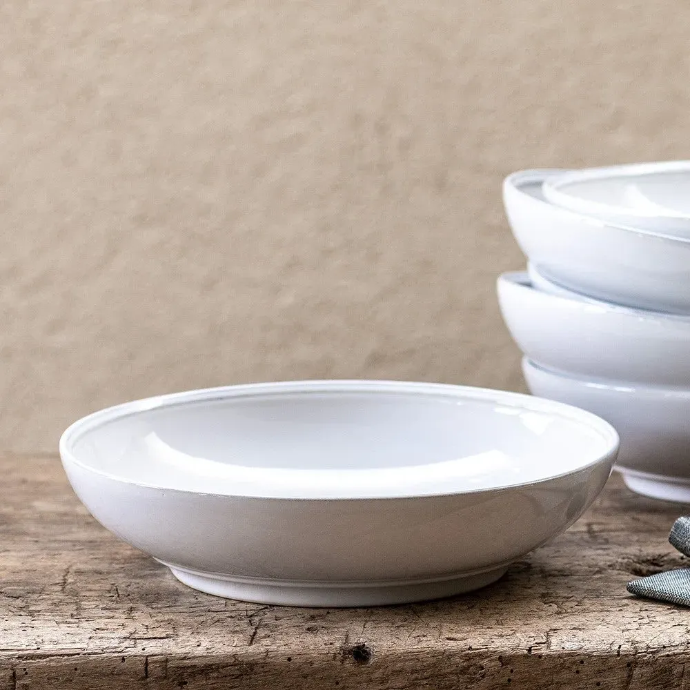 Cherwell 23cm Pasta Bowl - White, Stoneware