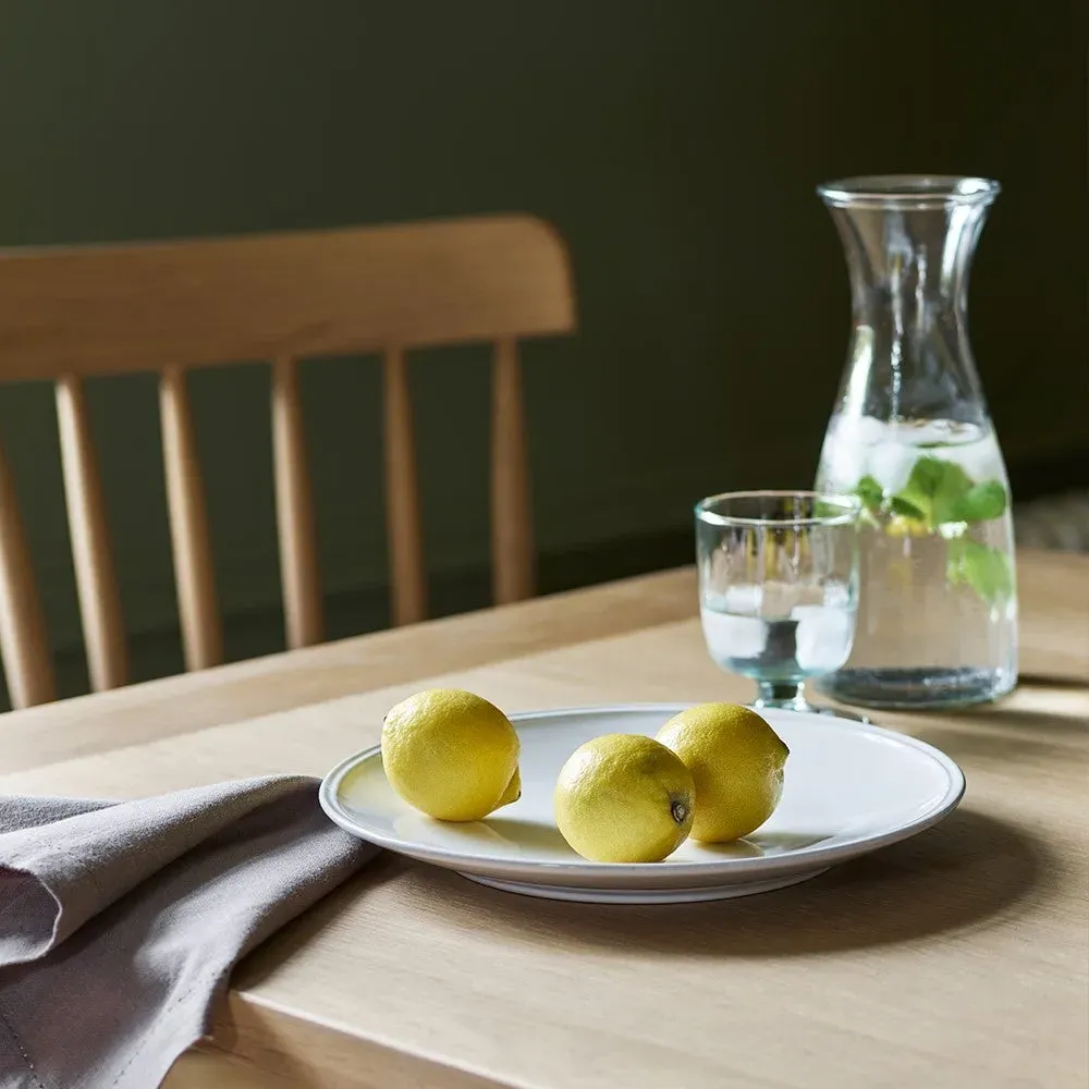 Cherwell 28cm Dinner Plate - White, Stoneware