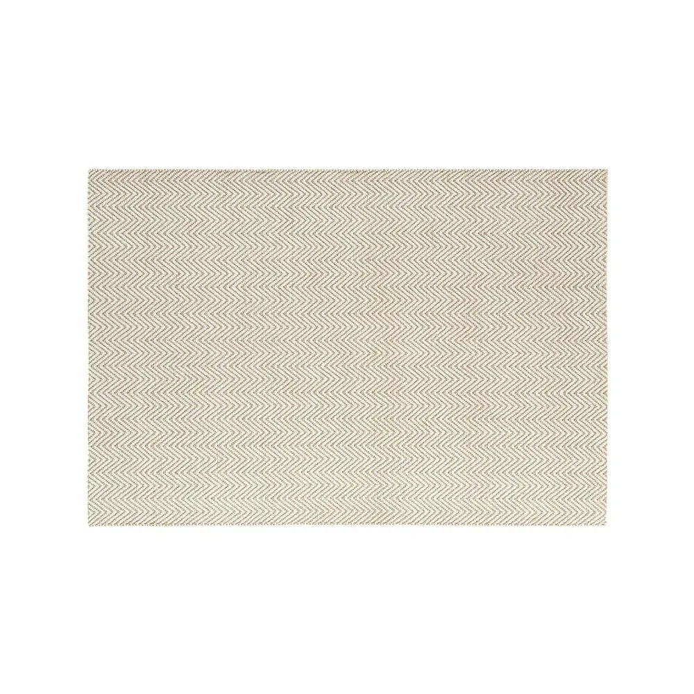 Chevron Rug 160x230cm - Natural, Cotton Jute