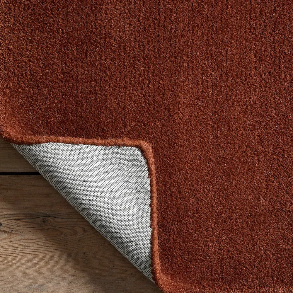 Clanfield Rug - Brick, Wool image