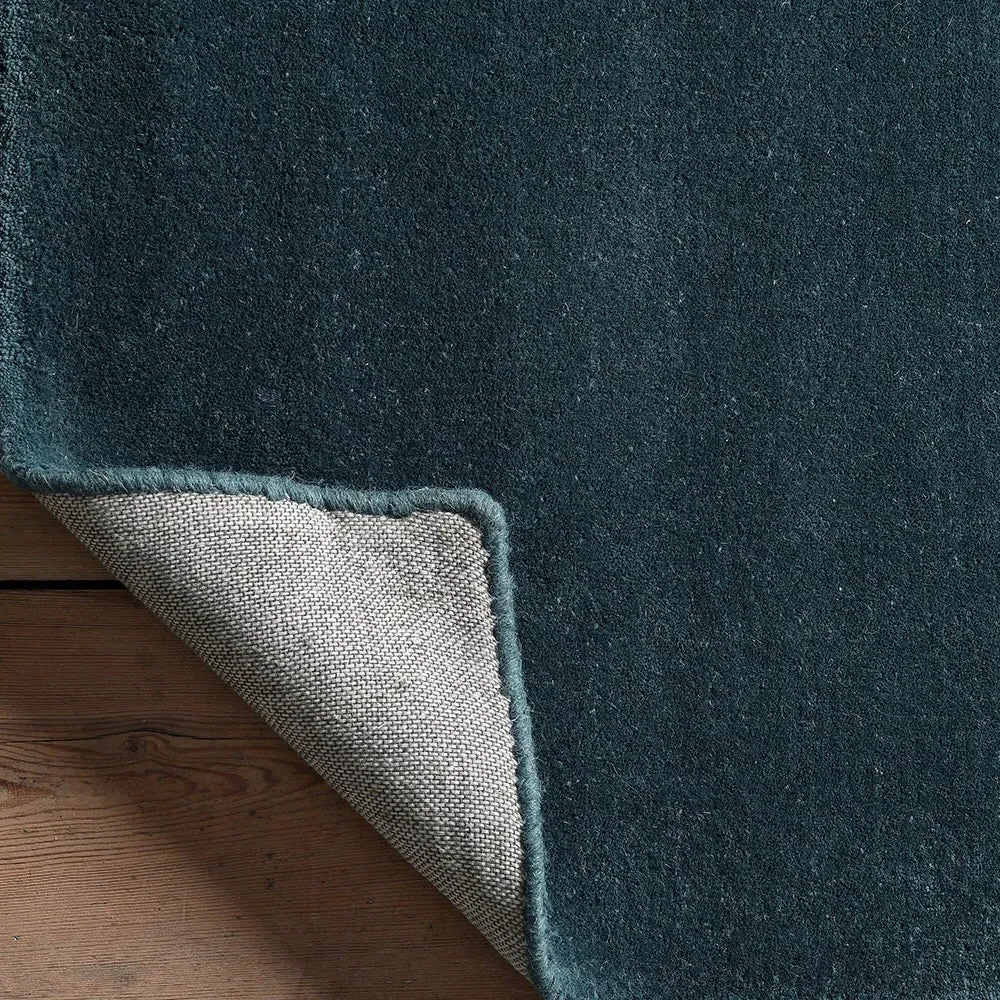 Clanfield Rug - Kingfisher, Wool