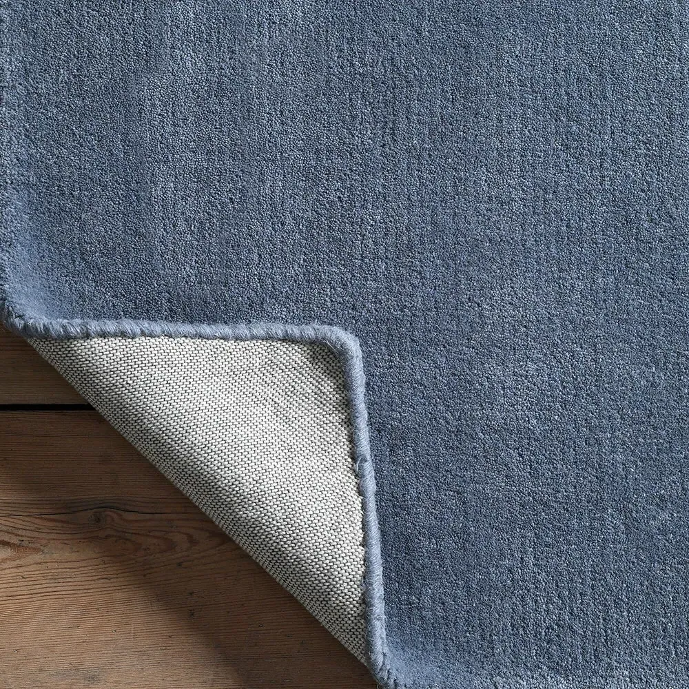 Clanfield Rug - Nocturne Blue, Wool