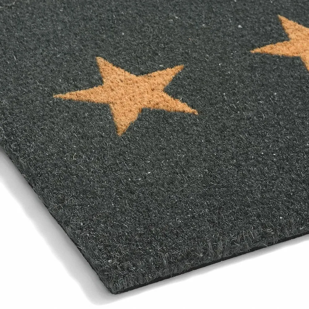 Coir Doormat - Stars 40x60cm image