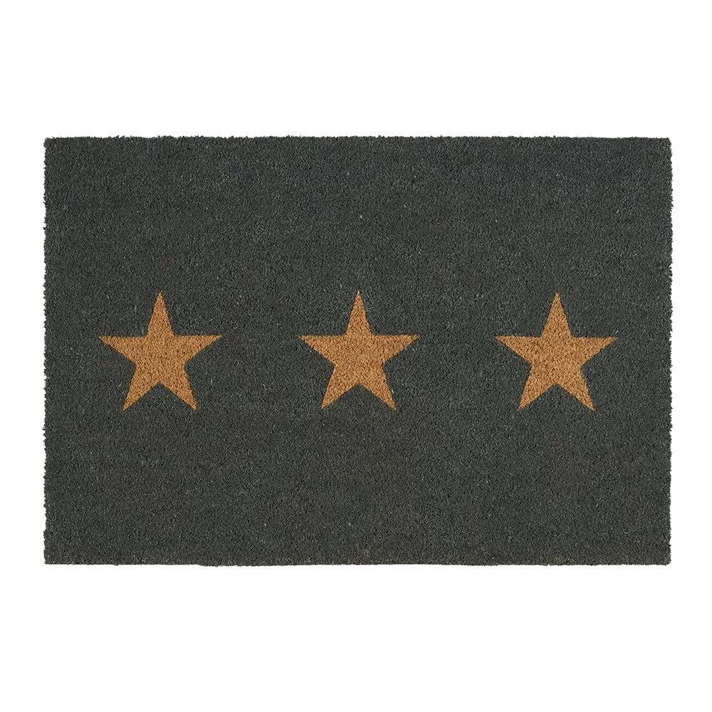 Coir Doormat - Stars 60x90cm