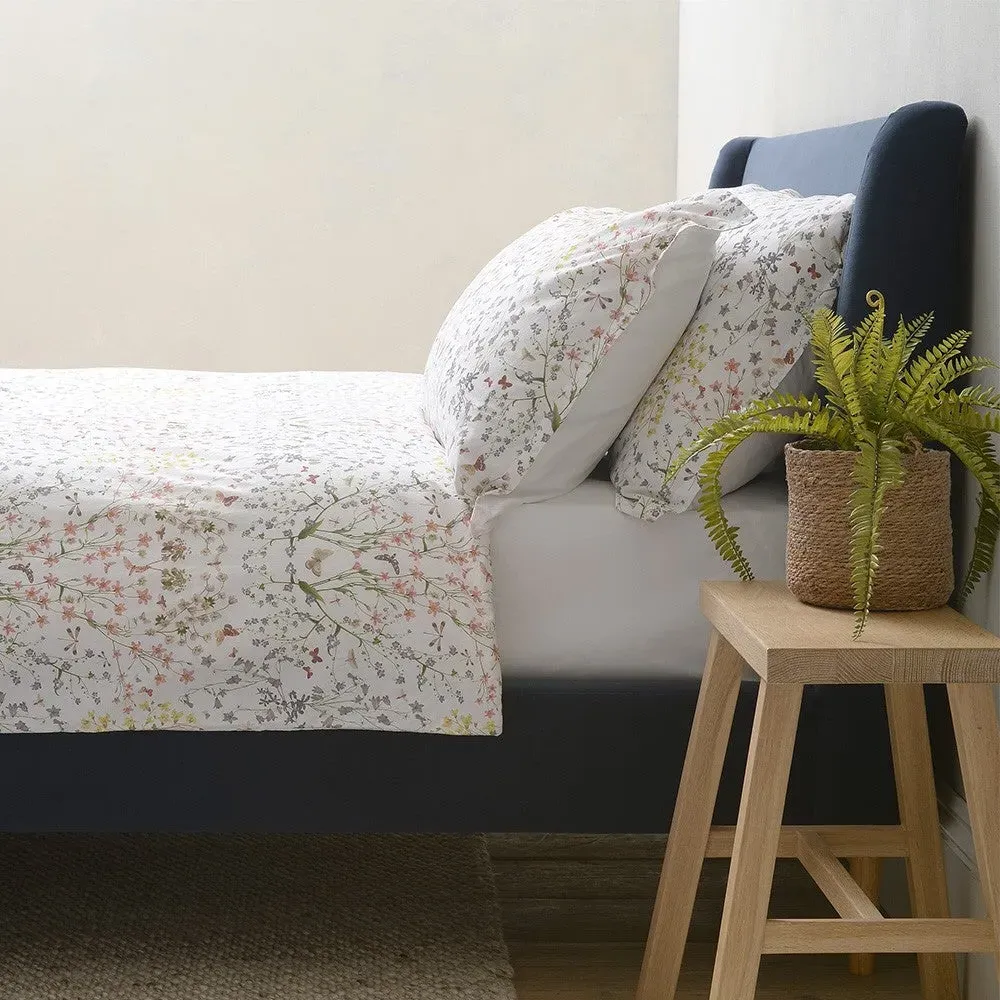 Cotswold Meadow Double Duvet Cover Set - Cotton