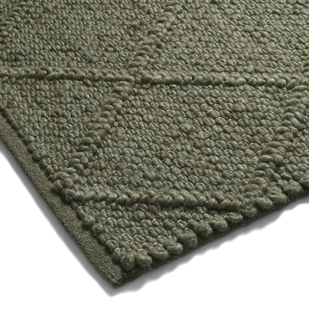 Dauntsey Rug - Fern, Wool Blend