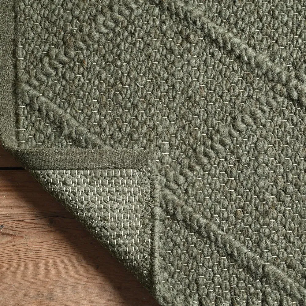 Dauntsey Rug - Fern, Wool Blend
