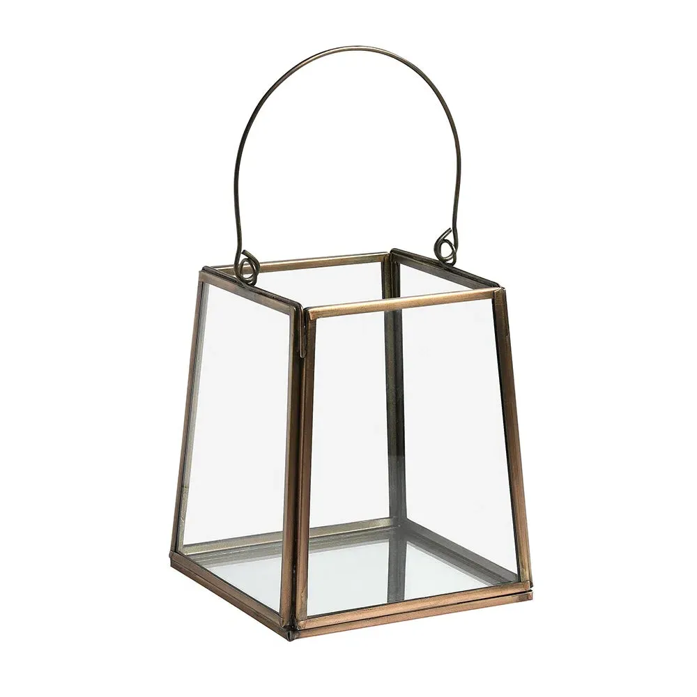 Deddington Small Lantern - Antique Brass