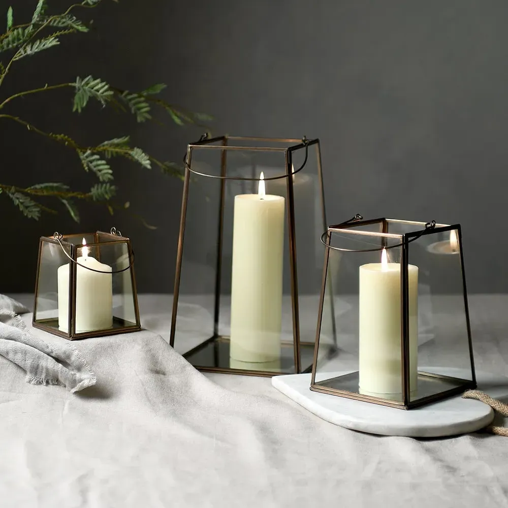 Deddington Small Lantern - Antique Brass image