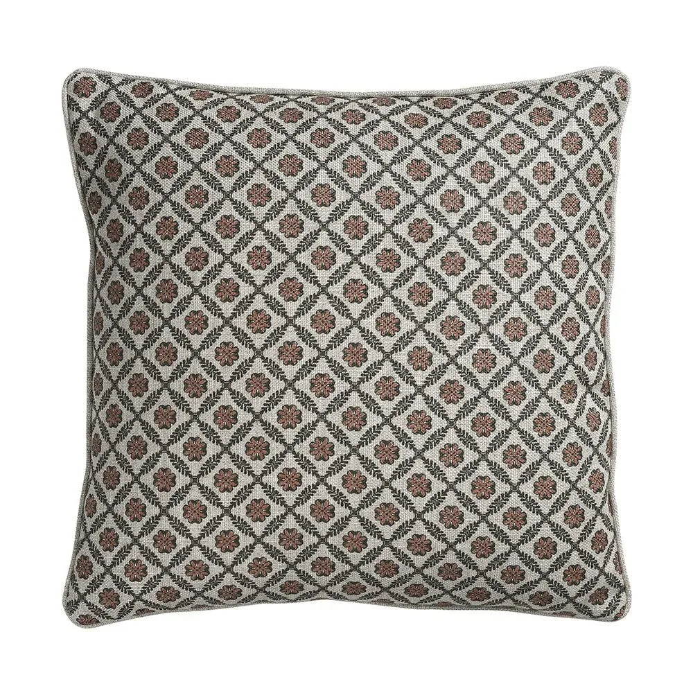 Ditsy Cushion - Dusky Pink image