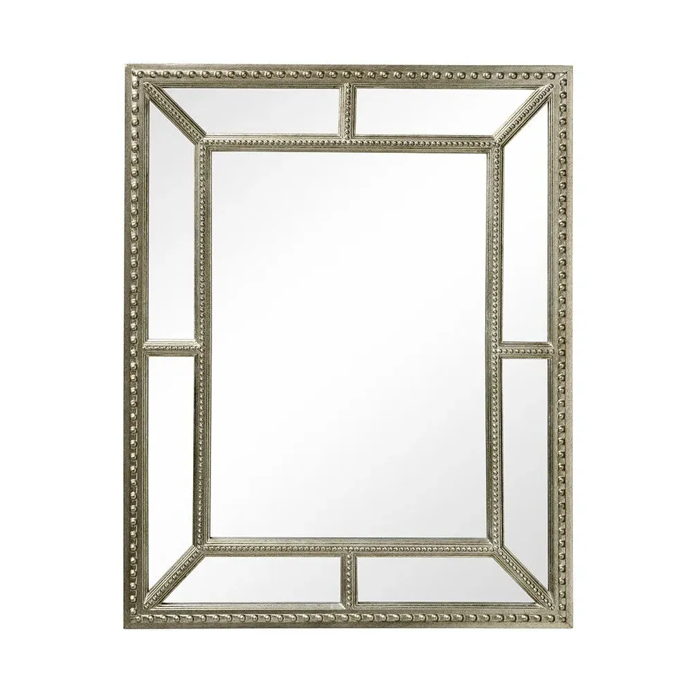 Edna Small Mirror - Antique Pewter