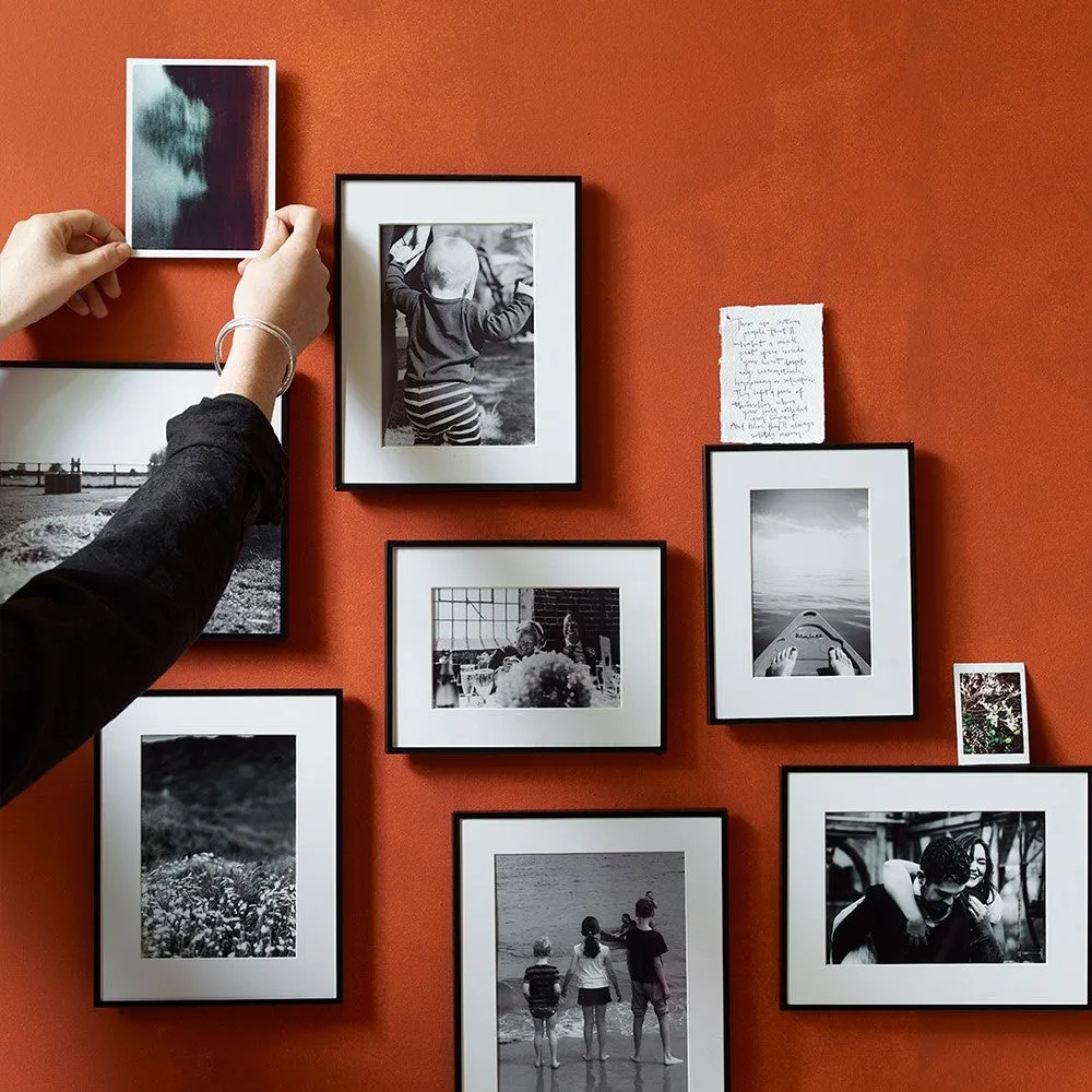 Fine 5x7 Photo Frame - Black, Metal