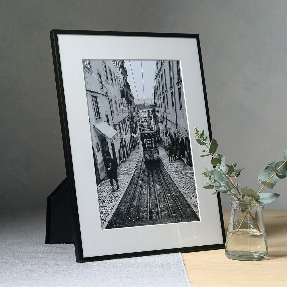 Fine 8x10 Photo Frame - Black, Metal