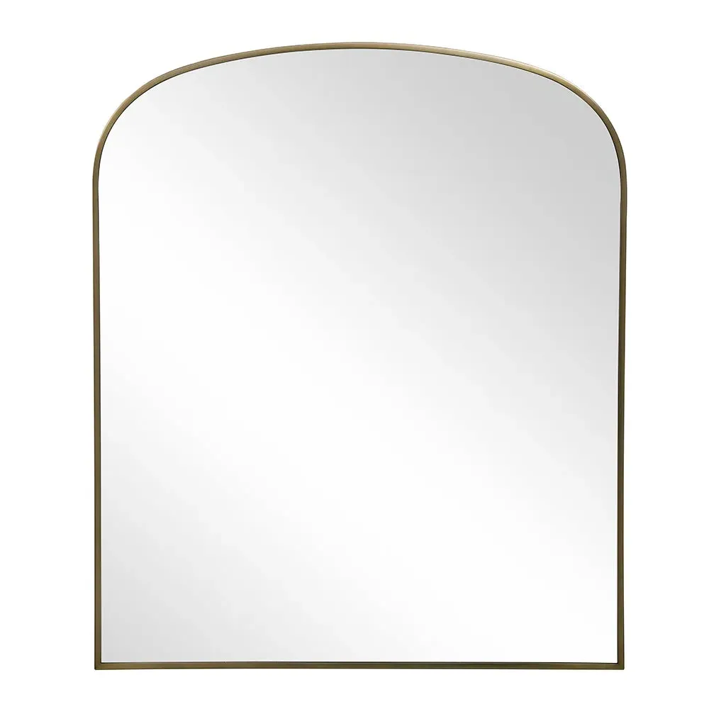 Foxcote Overmantel Mirror - Brushed Bronze