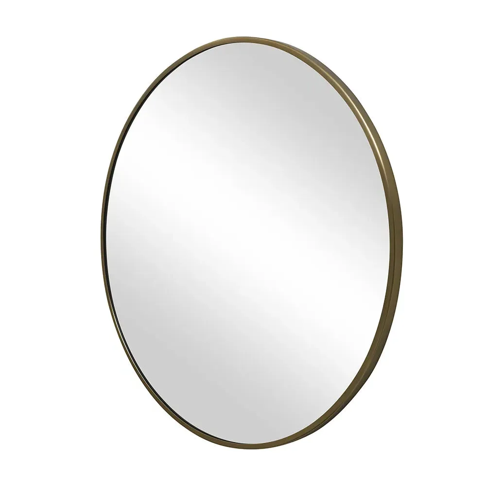 Foxcote Round Mirror - Brushed Bronze image