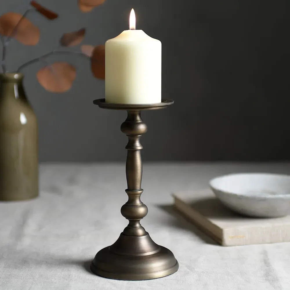 Hampton Large Pillar Candle Holder