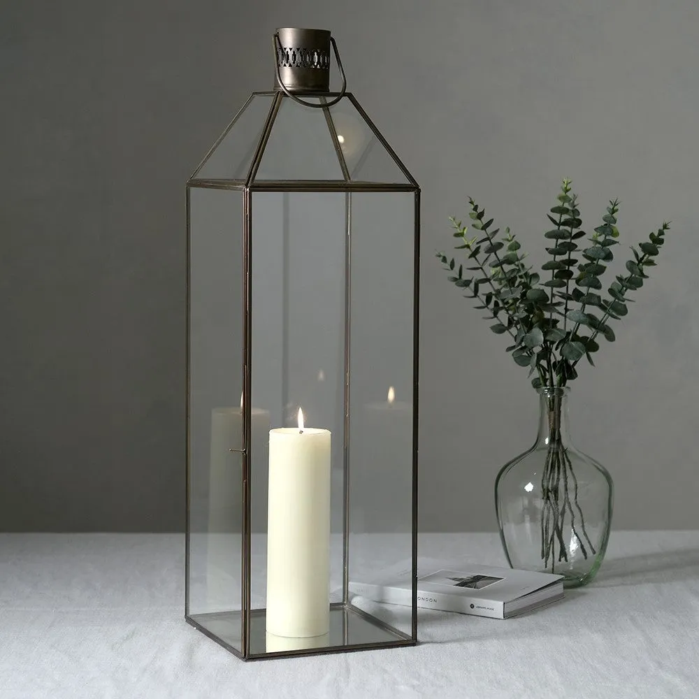 Haversham Grand Lantern - Antique Brass