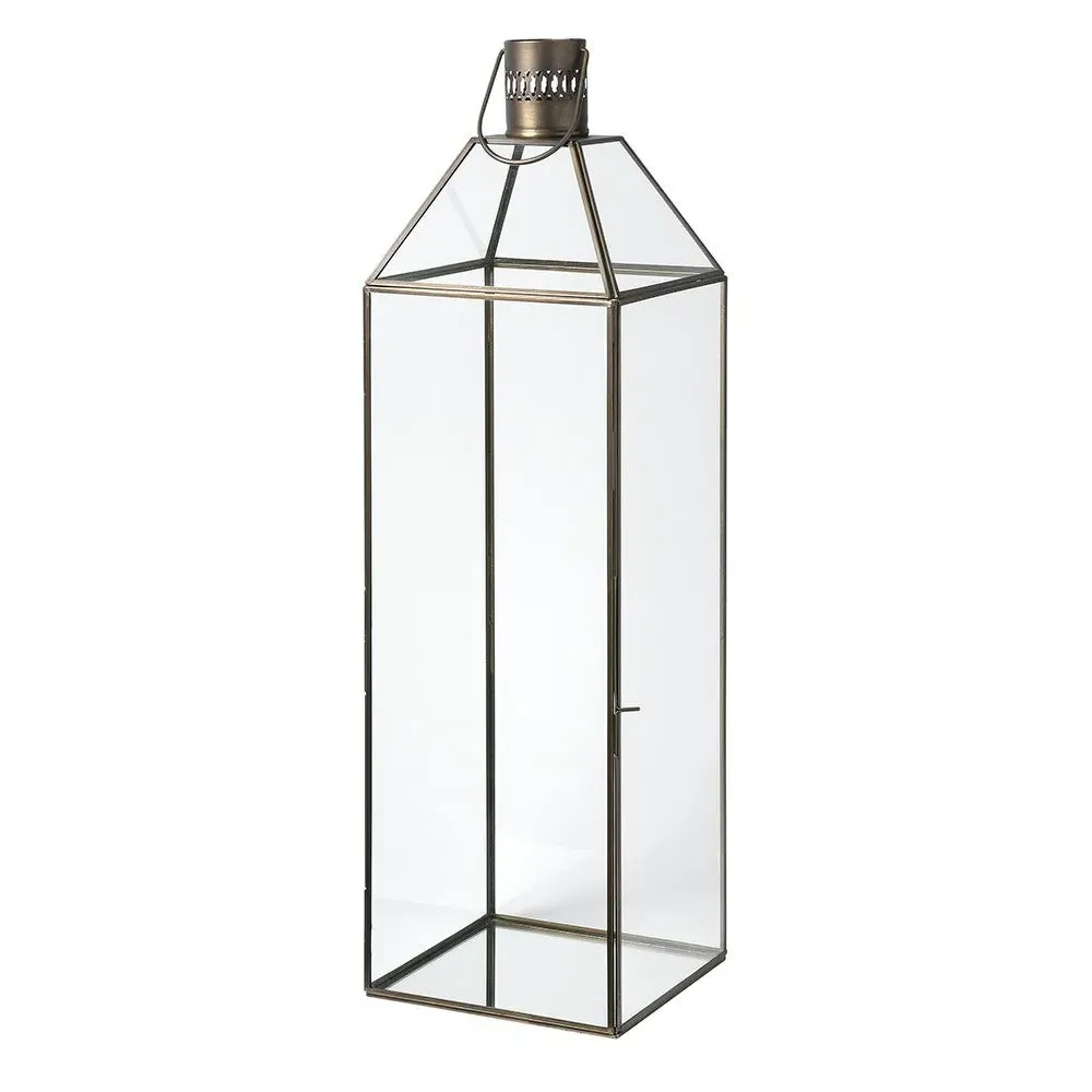 Haversham Grand Lantern - Antique Brass