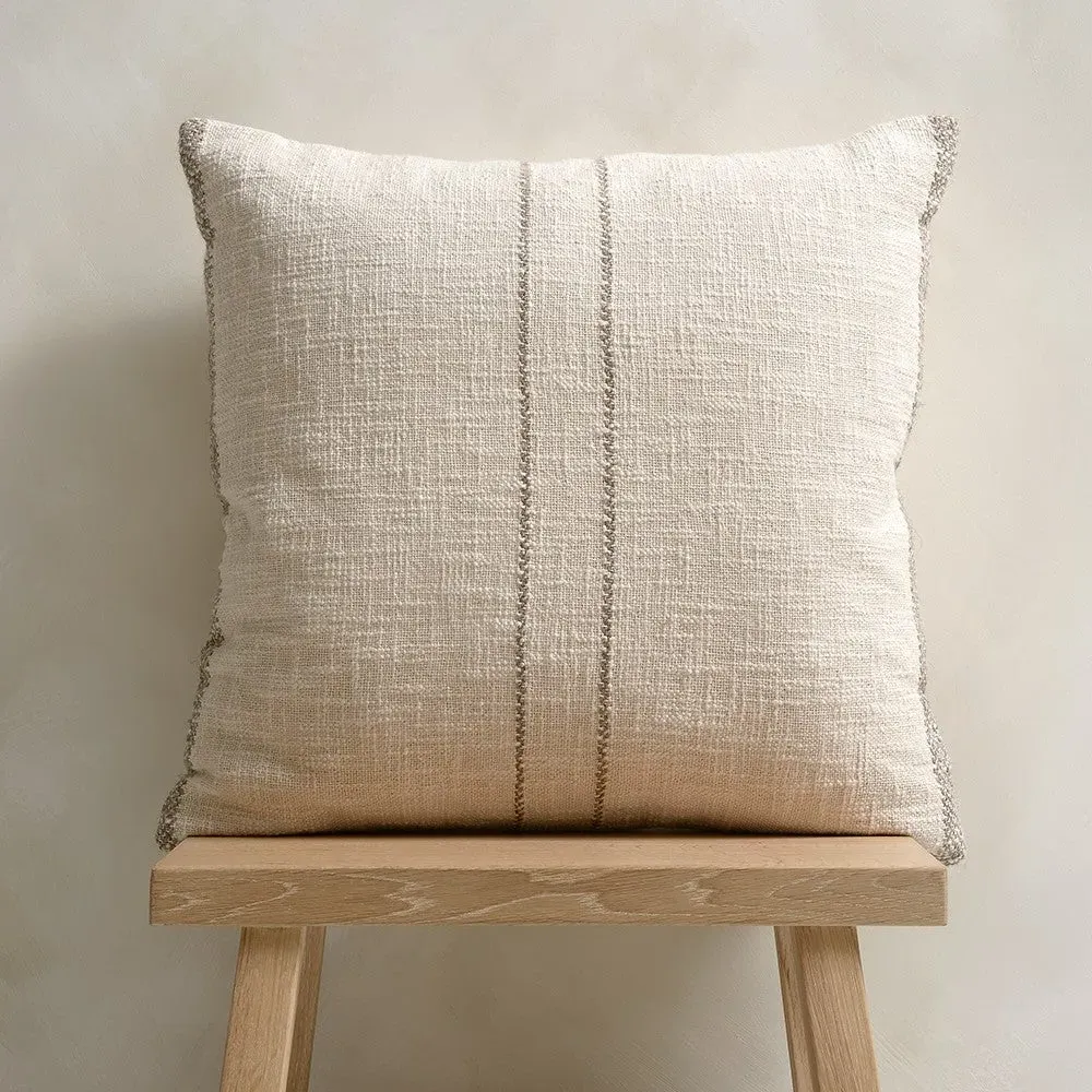 Havisham Hand Woven Cushion - Natural