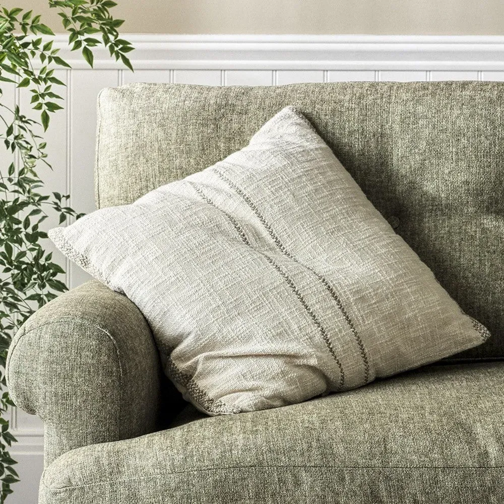 Havisham Hand Woven Cushion - Natural image