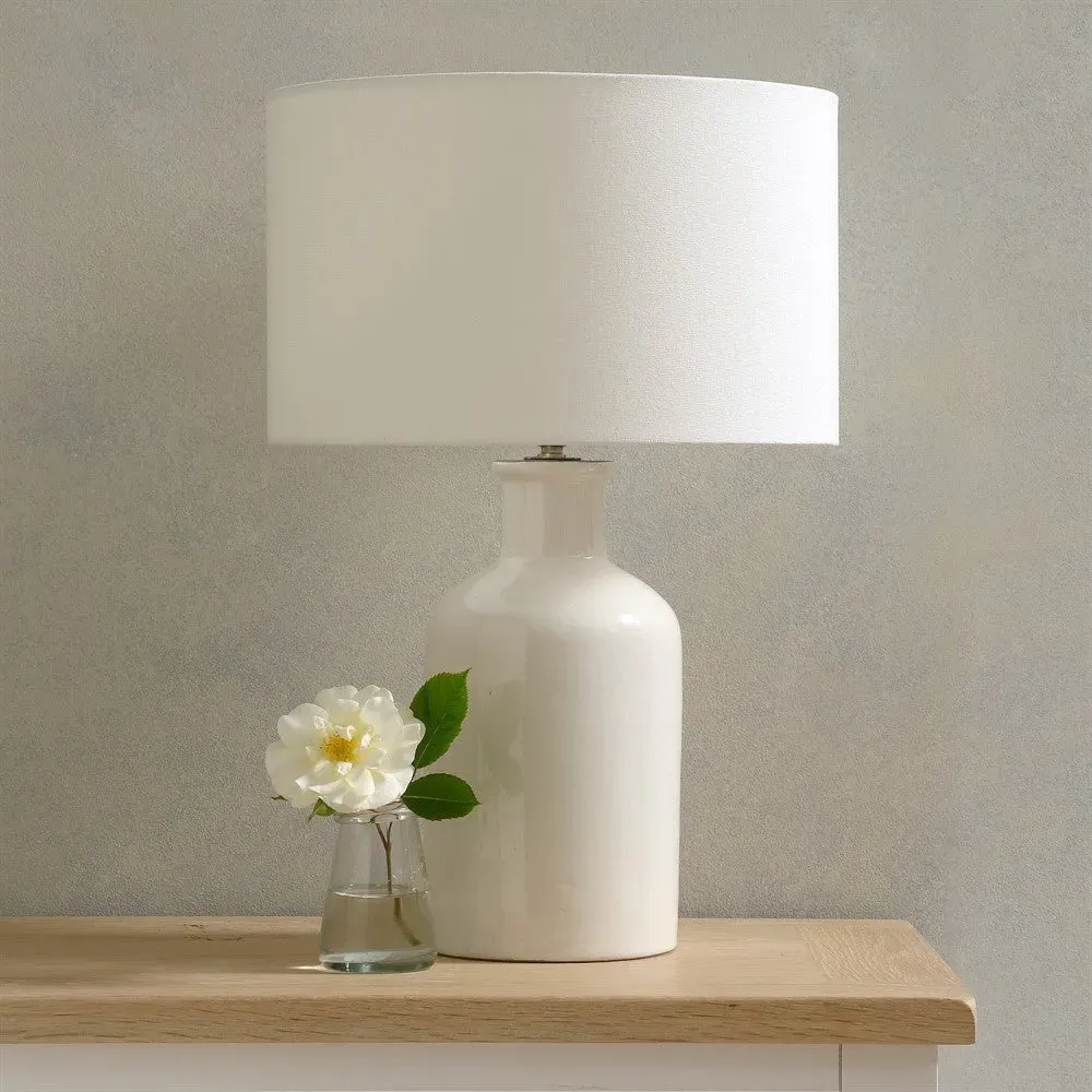 Huxley Table Lamp - Warm White, Stoneware