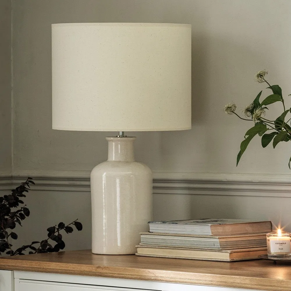 Huxley Table Lamp - Warm White, Stoneware