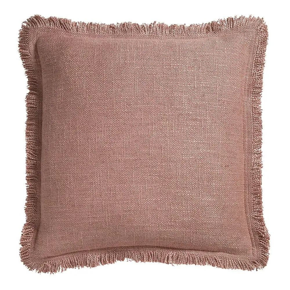 Kemble Fringed Cushion - Ashes of Rose image