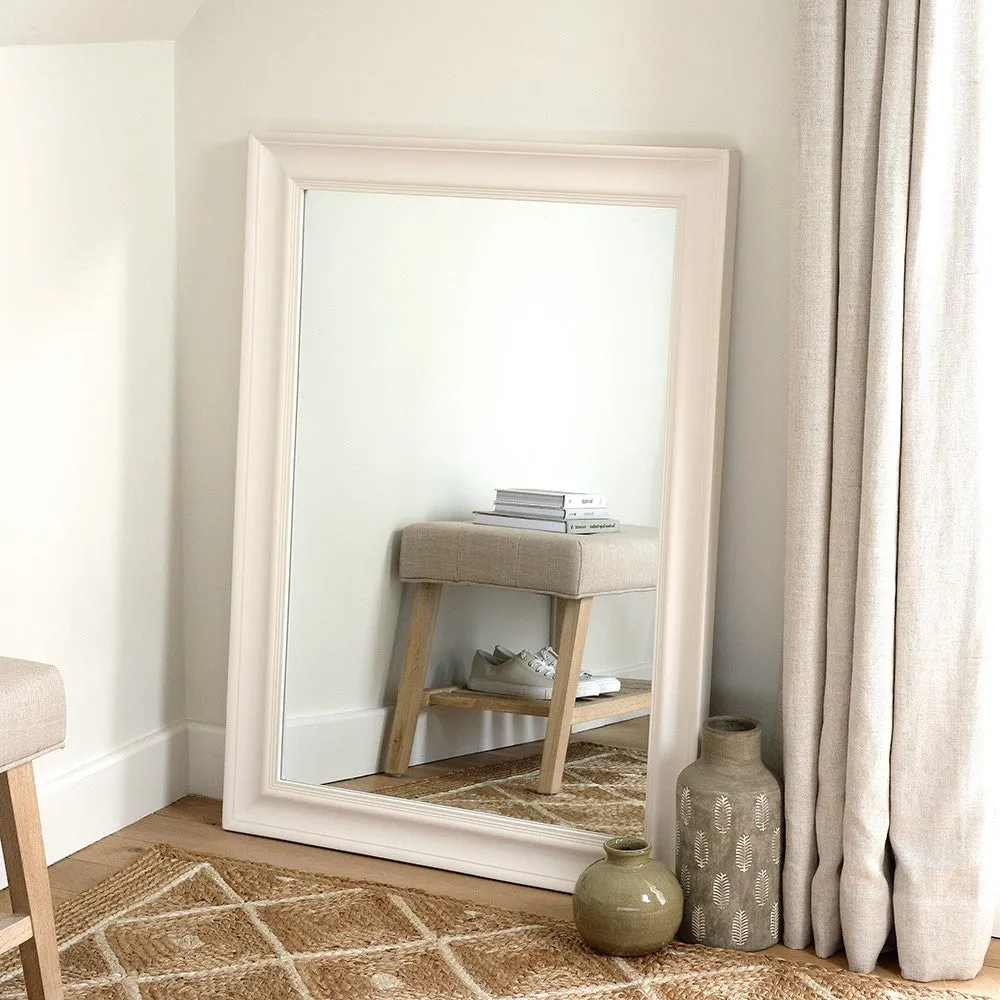 Large Rectangular Mirror - Warm White