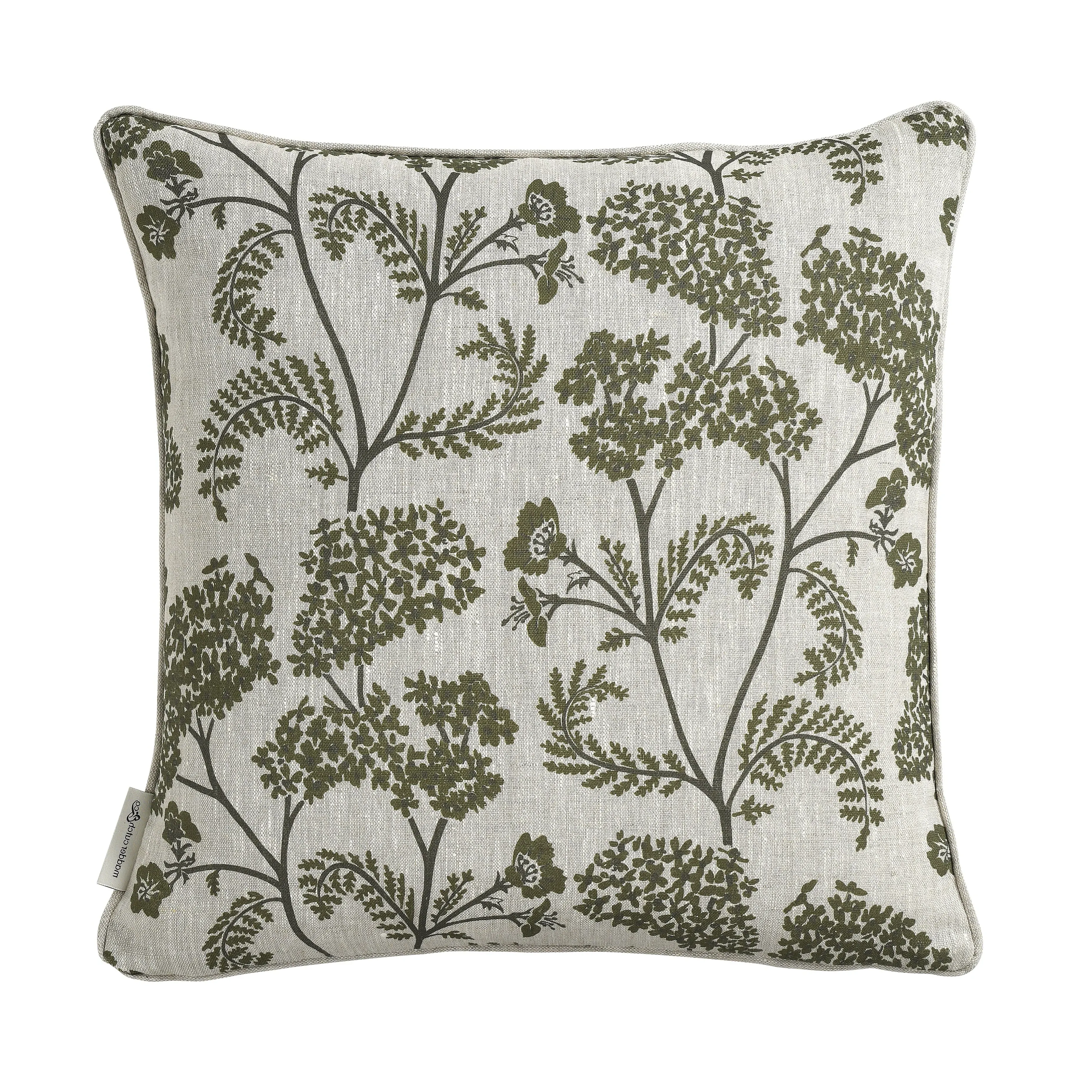 Madder Cutch and Co Achillea Cushion - Moss image