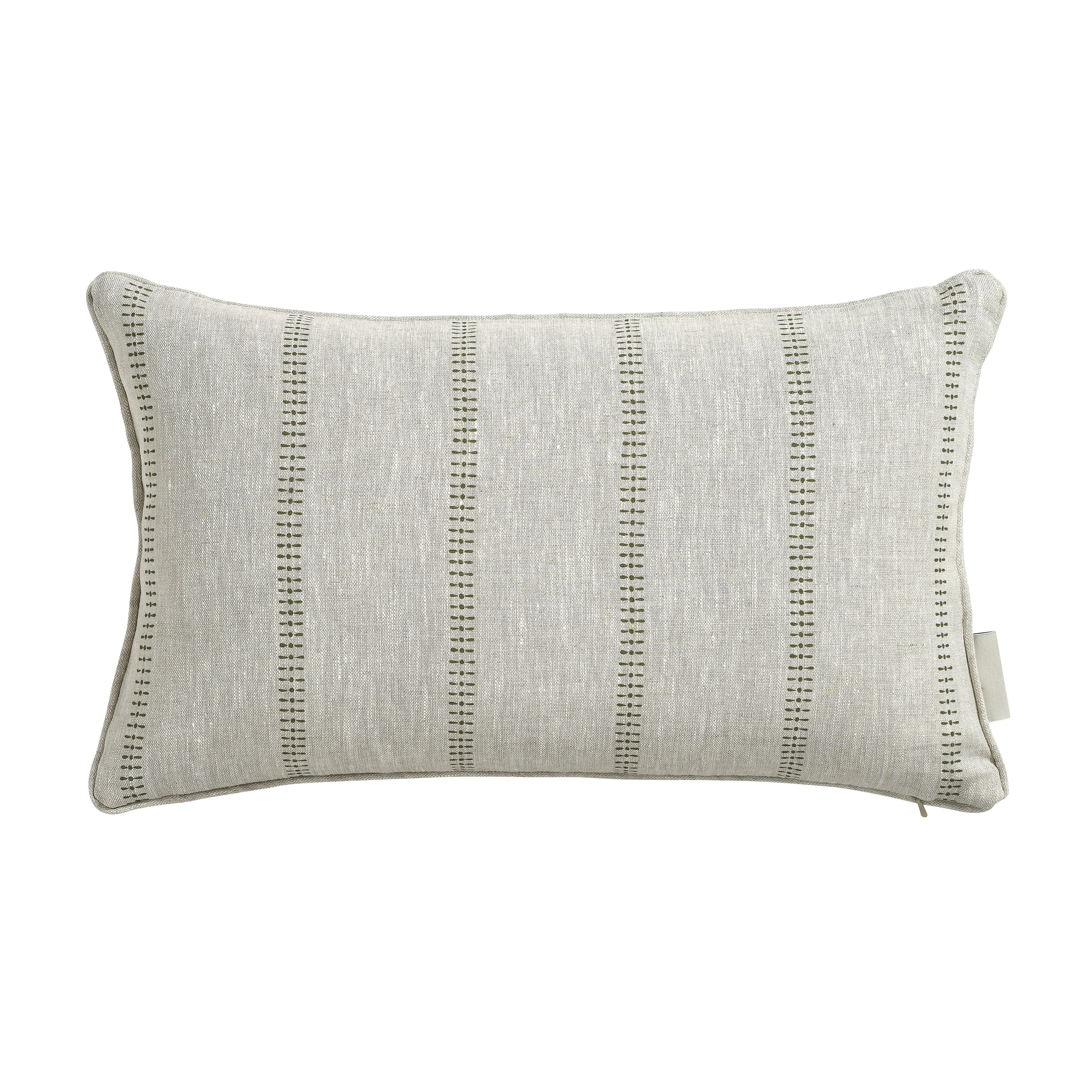 Madder Cutch and Co Achillea Ground Cushion - Moss