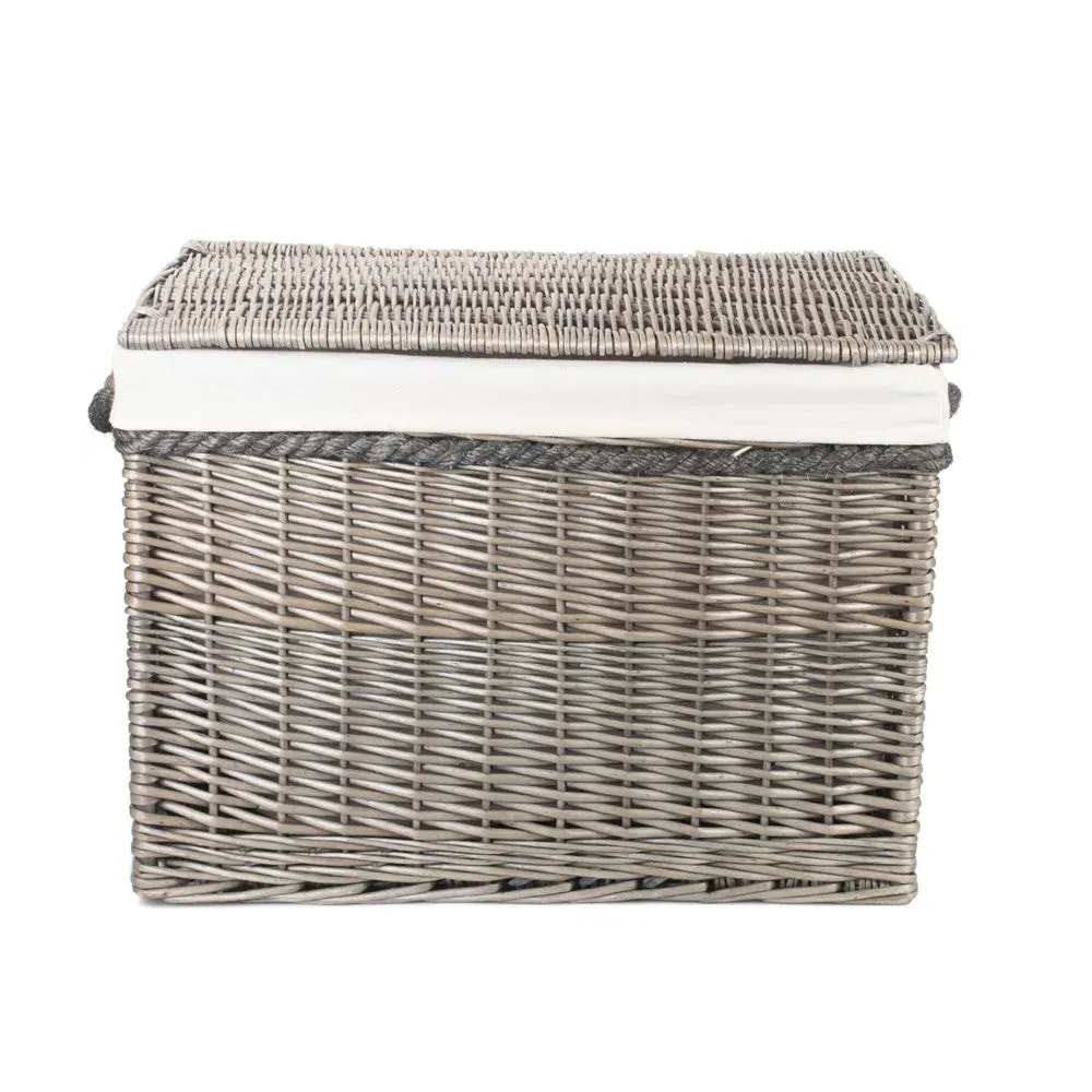 Medium Lined Storage Hamper - Willow