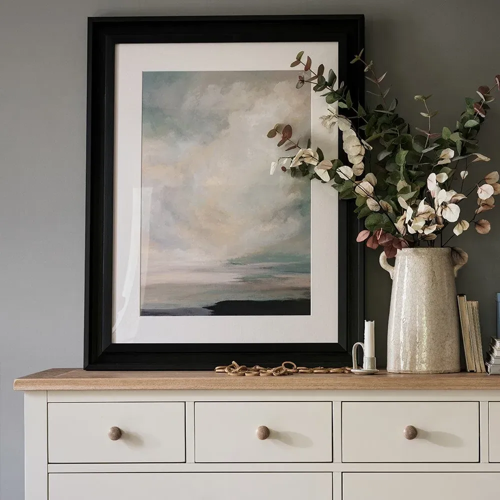 Nicola Evans 'Tide' Framed Art 60x80cm