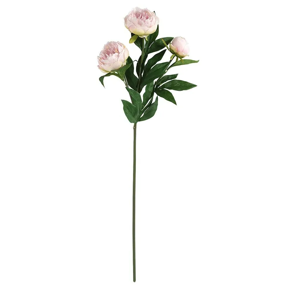 Peony Spray Flowers 76cm